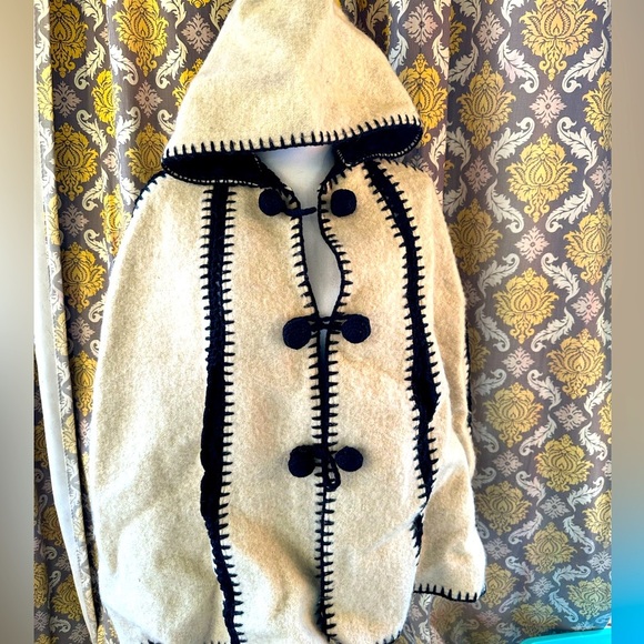 RARE hooded oogie boogie costume jacket sweater coat - Picture 1 of 6